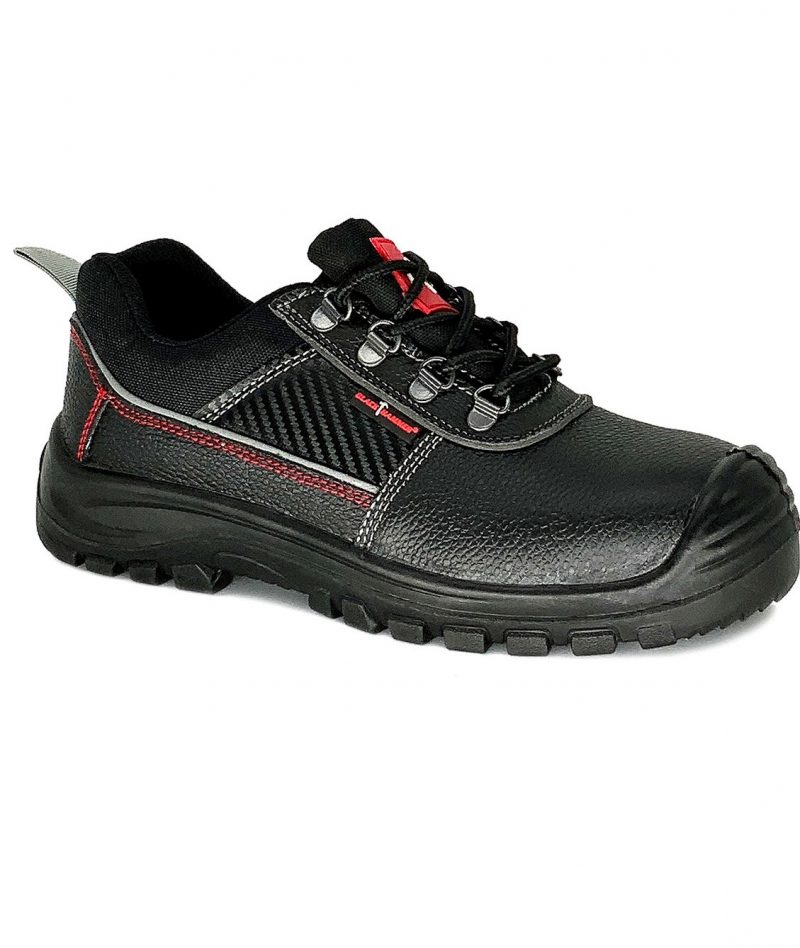 Black Hammer Low Cut Safety Shoes Black BHS201608