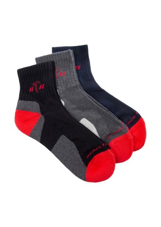 3 Pairs Black Hammer Socks ST00209